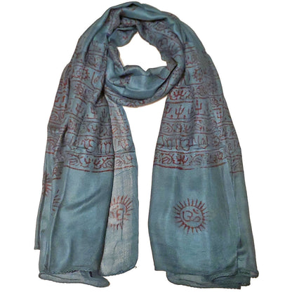 🌟 Mystical Eastern Harmony Scarf 🧣🕉️