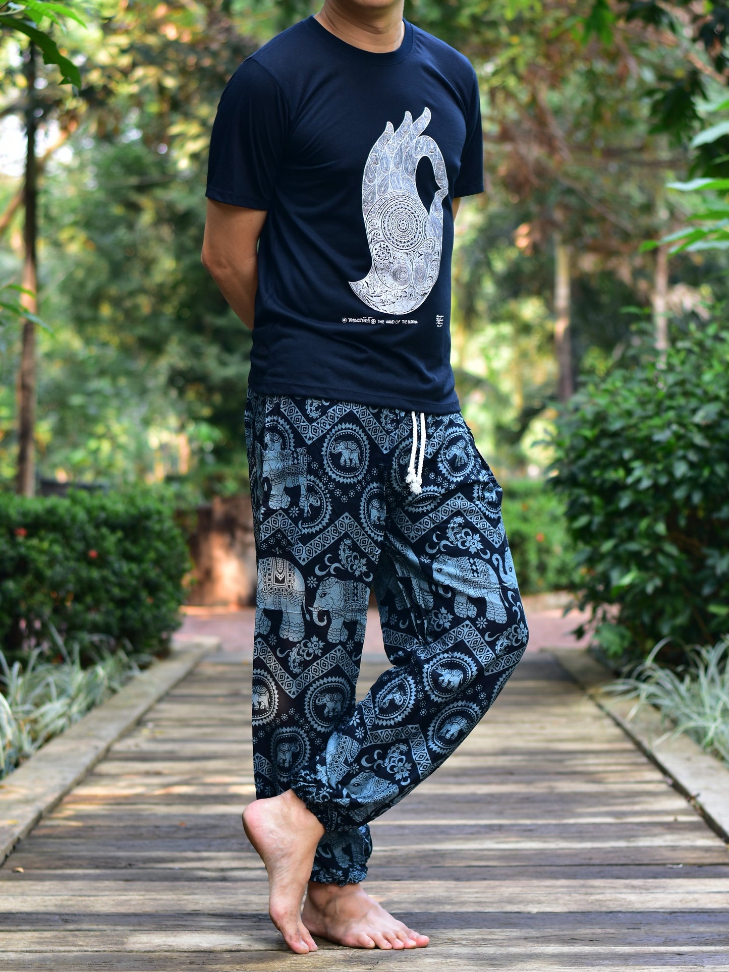 🌟 Elephant Whispers Harem Pants 🐘