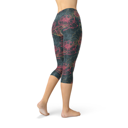 🌸 Lotus Blossom Dream Capris 🌸