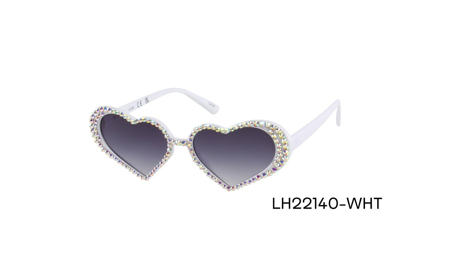 Heart Rhinestone Sunglasses