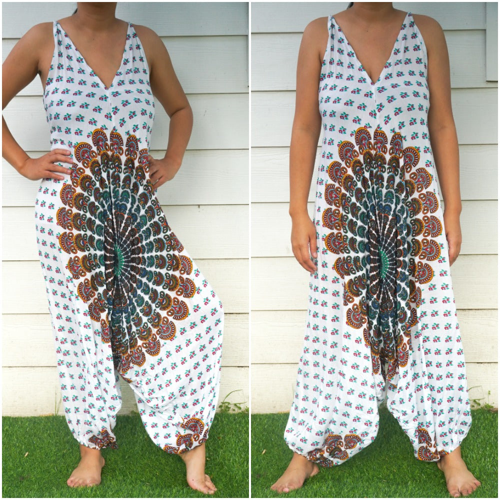 🌸🌈 Boho Bliss Jumpsuits: Embrace Your Inner Hippie! 🌼🌻