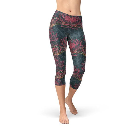 🌸 Lotus Blossom Dream Capris 🌸